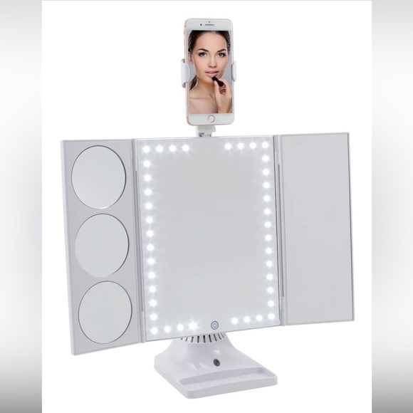 Glo Tech adjustable Bluetooth adjustable mirror. - Picture 1 of 8